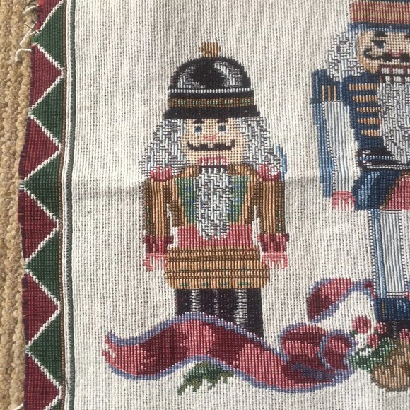 Tapestry Fabric.Christmas/Nutcracker Theme. 17x13 - Picture 2 of 6